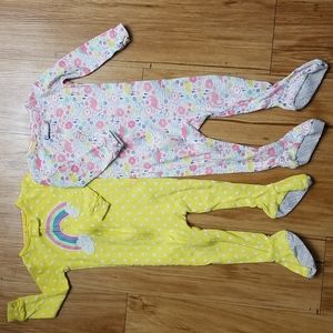 SALE! Girls Footie Pajamas